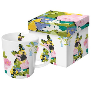 Gift Boxed Porcelain Mug - "Brigitte" by PAPAYA Art