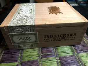 Wood Cigar Box-4-"Under Crown-Shade"