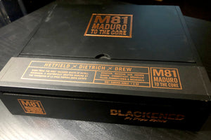 wood cigar box-1-"Blackened -Maduro-M81"