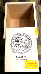 Wood Cigar Box-7-"La Gloria Cubana-Classic"