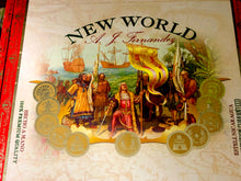 Wood Cigar Box-12-"New World-A.J. Fernandez"