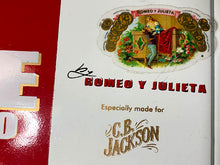 Wood Cigar Box-19-"Romeo Y Julieta - C.B. Jackson"