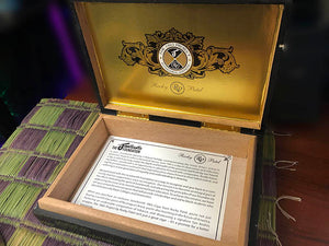 Wood Cigar Box-22-"Rocky Patel-Inaugural Edition-the 1865 Project"