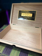 Wood Cigar Box 25-"Rocky Patel-Signature Collection-Aged 10 Years"