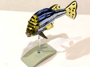 Catumbela Lt. Sapphire Fish by Swarovski - Item 656974