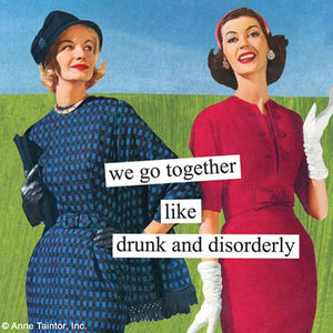 "Drunk and Disorderly"  Dinner Napkins - 20 pack