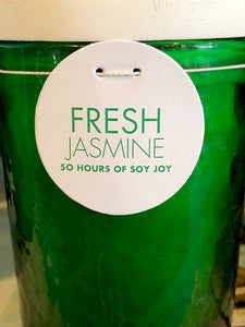 Fresh Jasmine - Soy Wax Scented Jar Candle by Napa Home
