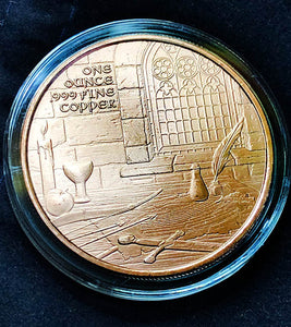 Robinhood-1 oz coin - .999 copper