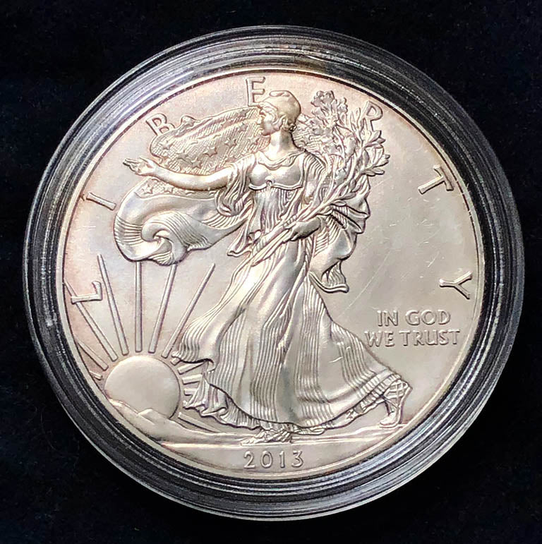 Silver Eagle-2013 .999 fine silver