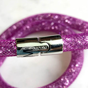 Pink Stardust Swarovski Crystal Bracelet - Lame/PDS Incentive 40 cm - Item 5287196