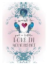 "Love in Your Heart" Greeting Card - Papaya Art!