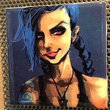 "Tom Girl" Tile Coaster/Magnet by Chigri