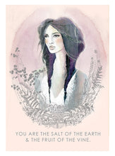 "Salt of the Earth" Greeting Card - Papaya Art!